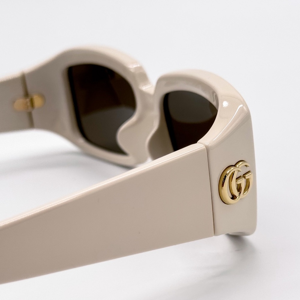 NEW GUCCI GG1403SK 004 WOMEN IVORY SUNGLASSES GUCCI GG1403S - Picture 9 of 13